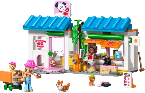 კონსტრუქტორი LEGO Friends Dog Treats Bakery 42677