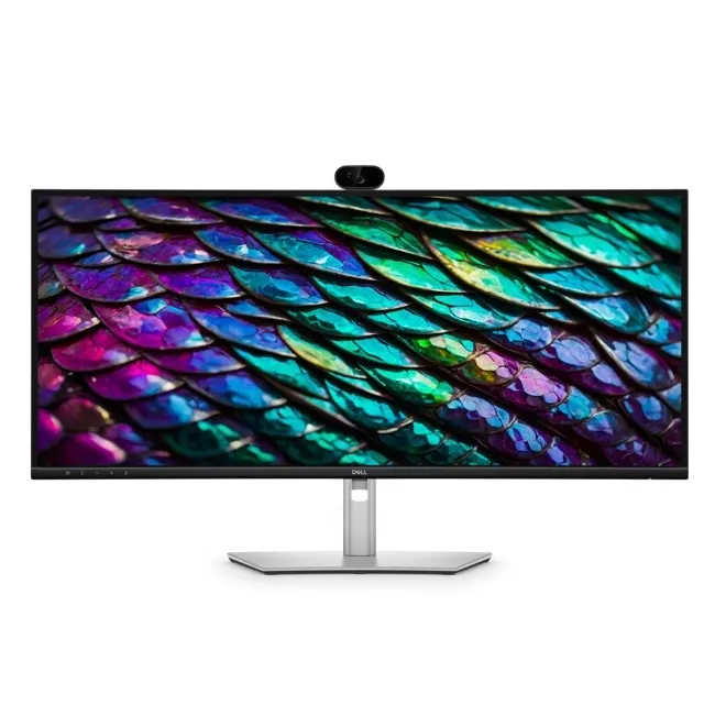 მონიტორი Dell Pro P 34 USB-C Hub Webcam Monitor - P3426WEB/34"/3440 x 1440/UW-QHD/21:9/178/1xDP, 1xHDMI, 3xUSB-A, USB-B, 3xUSB-C/1xRJ45/Speaker/3Yrw