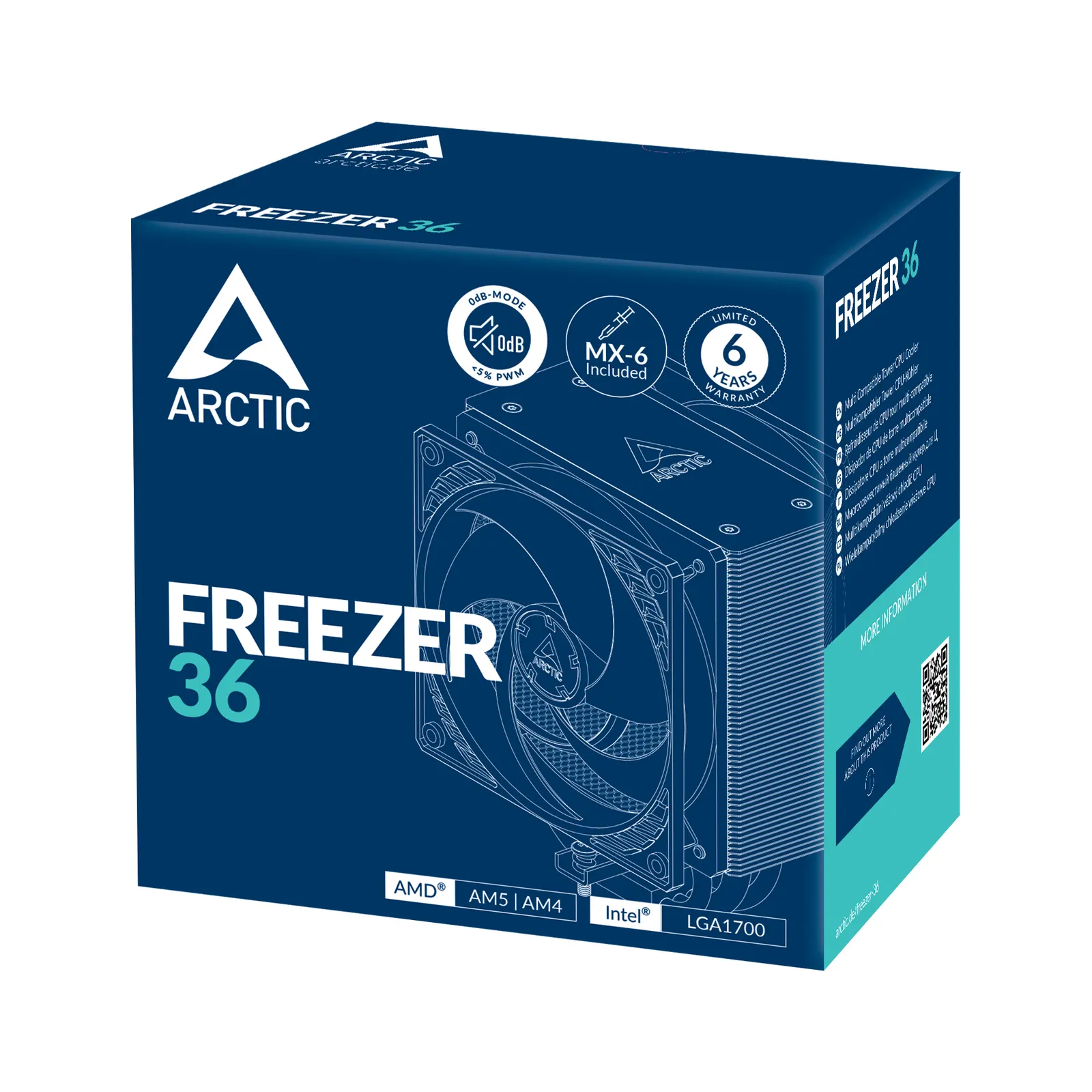 ქულერი Arctic Freezer 36