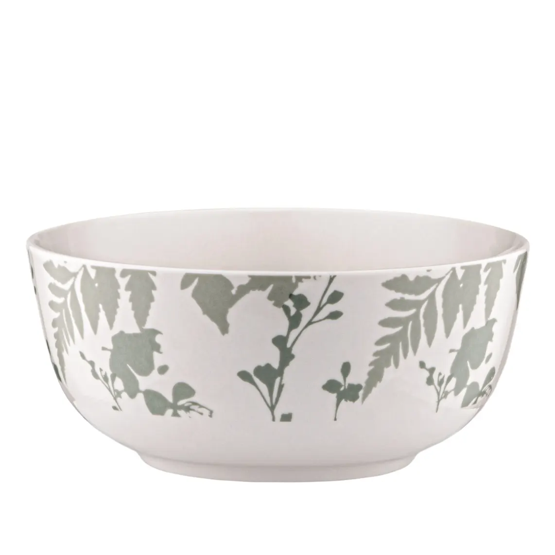 Bowl ARDESTO Capri, 510ml, 13.8cm, porcelain, white green