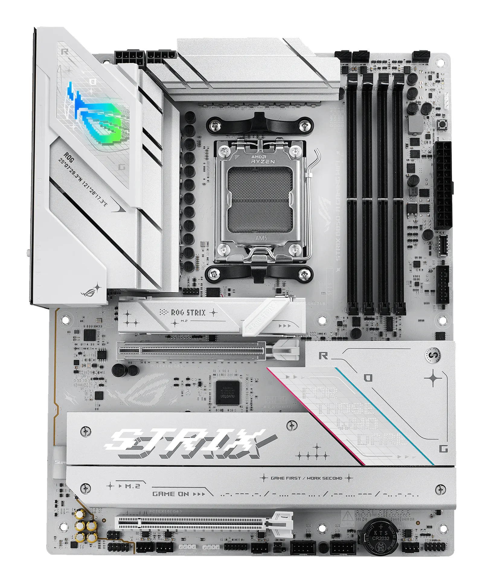 ASUS Motherboard ROG STRIX B850-A GAMING WIFI sAM5 B850 4xDDR5 M.2 HDMI DP WiFi BT ATX