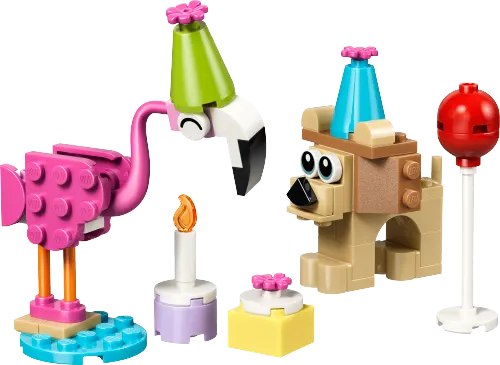 კონსტრუქტორი LEGO recruitment Cute Animal Birthday Party 30715