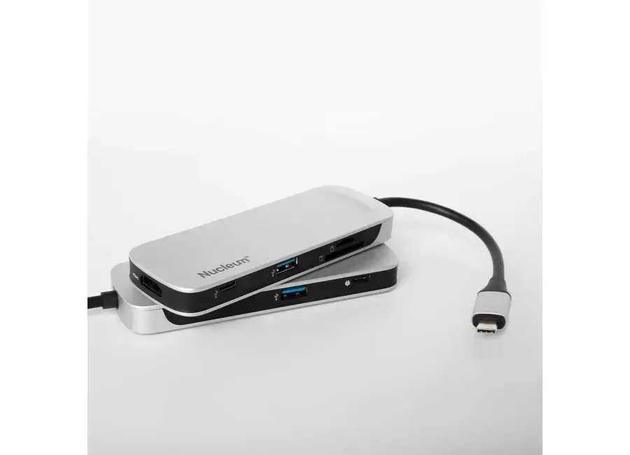 C-HUBC1-SR-EN USB Kingston Nucleum USB-C HDMI Output, USB-A, SD and MicroSD Card Reader