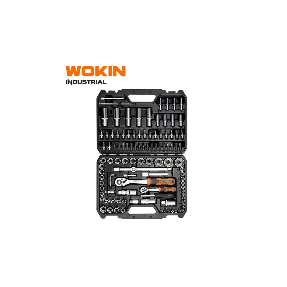 ხელსაწყოების ნაკრები Wokin 156610, 108Pcs Tool Set, Black