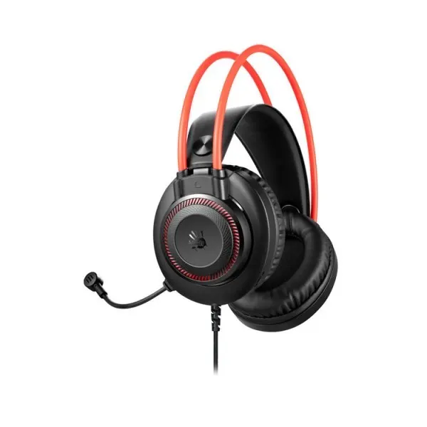 ყურსასმენი Bloody G200S Wired On-ear Black/Red Brand: Bloody | Model: G200S | Headphone Type: On-ear | Connectors: USB | Microphone: Yes | Designed for Gaming: Yes | Cable Length: 2 m | Colors: Black/Red |