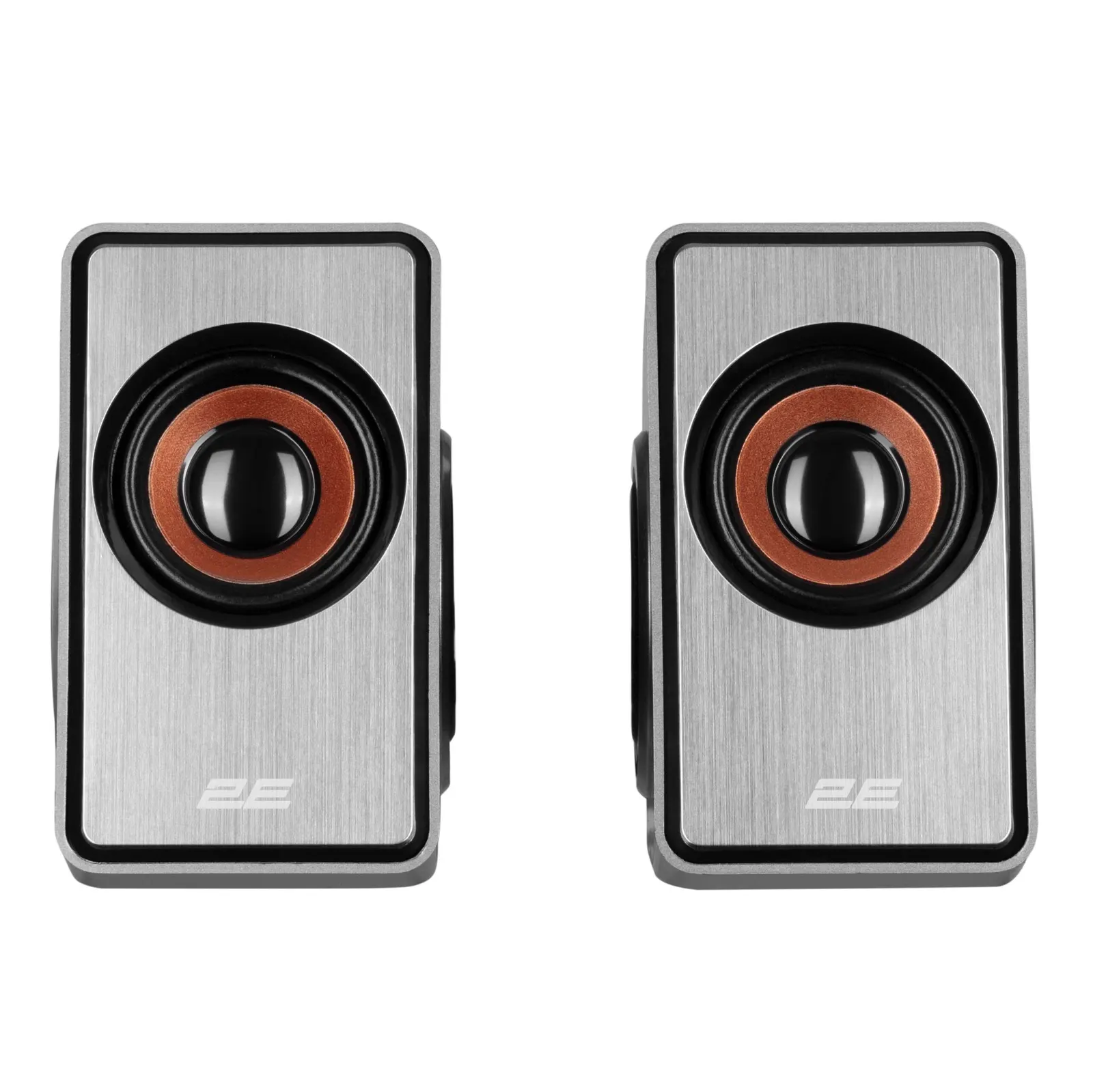 2E Multimedia speaker PCS204, 2.0, USB, Silver