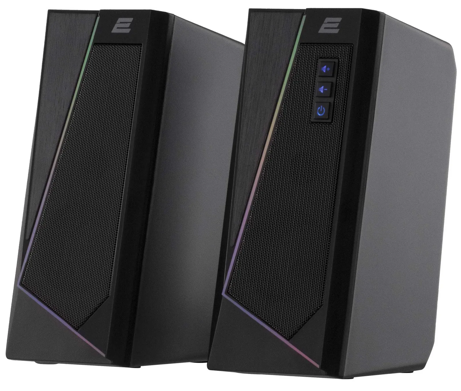 დინამიკი 2E Multimedia speaker PCS233 RGB, 2.0, USB, Black