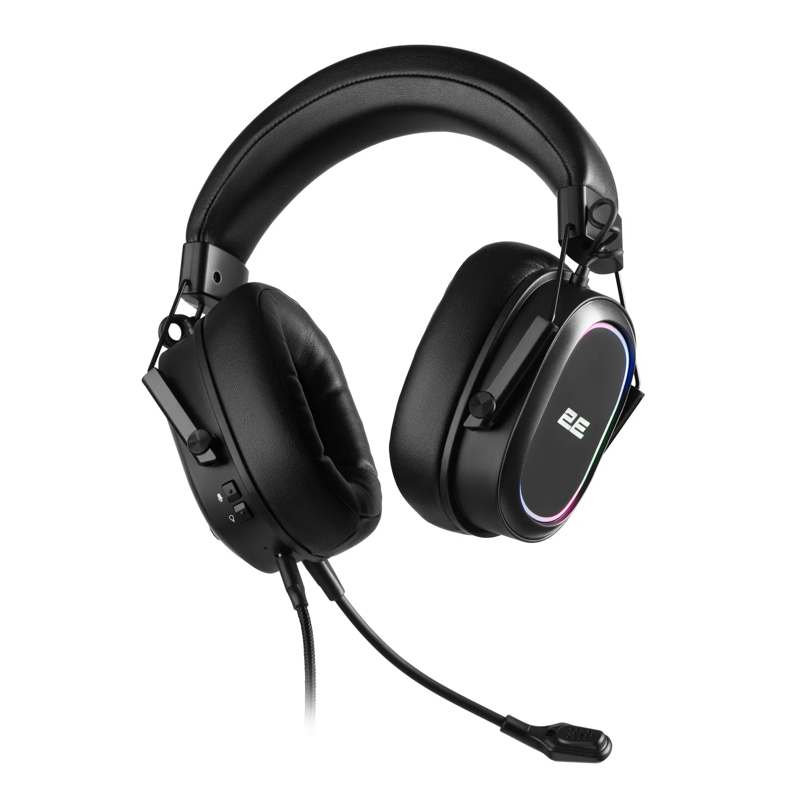 ყურსასმენი 2E GAMING Headset HG320 V2, 7.1, USB-A, RGB, 2m, black