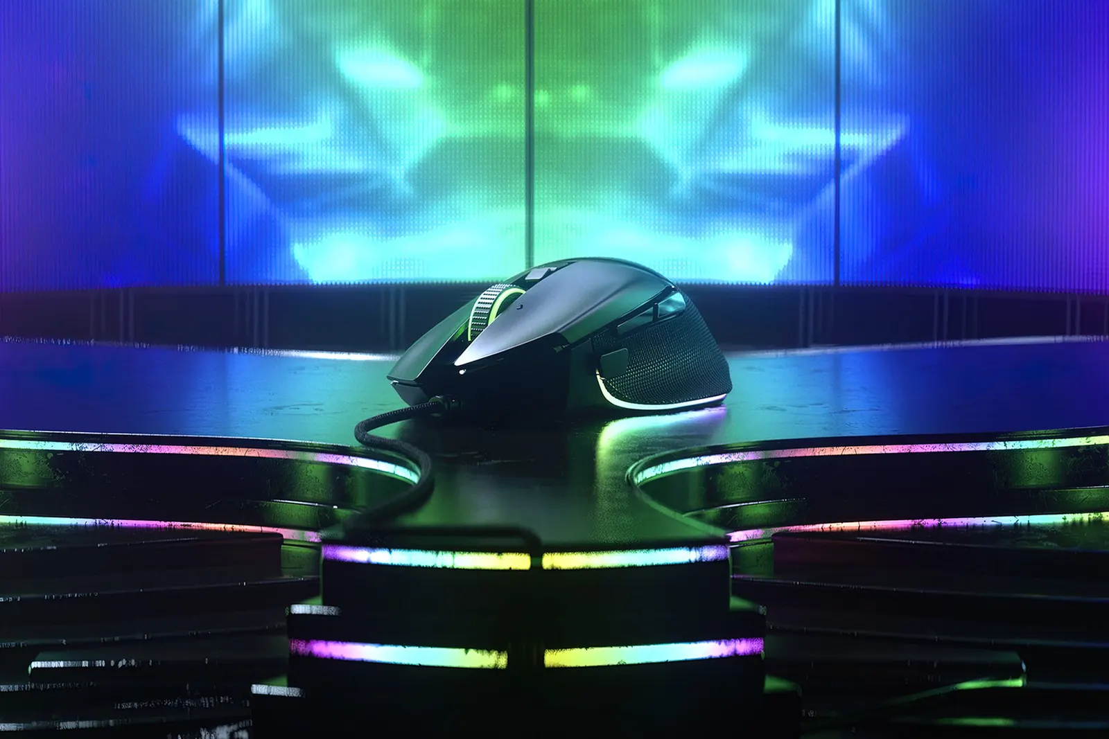 Razer Mouse Basilisk V3, RGB, USB-A, black