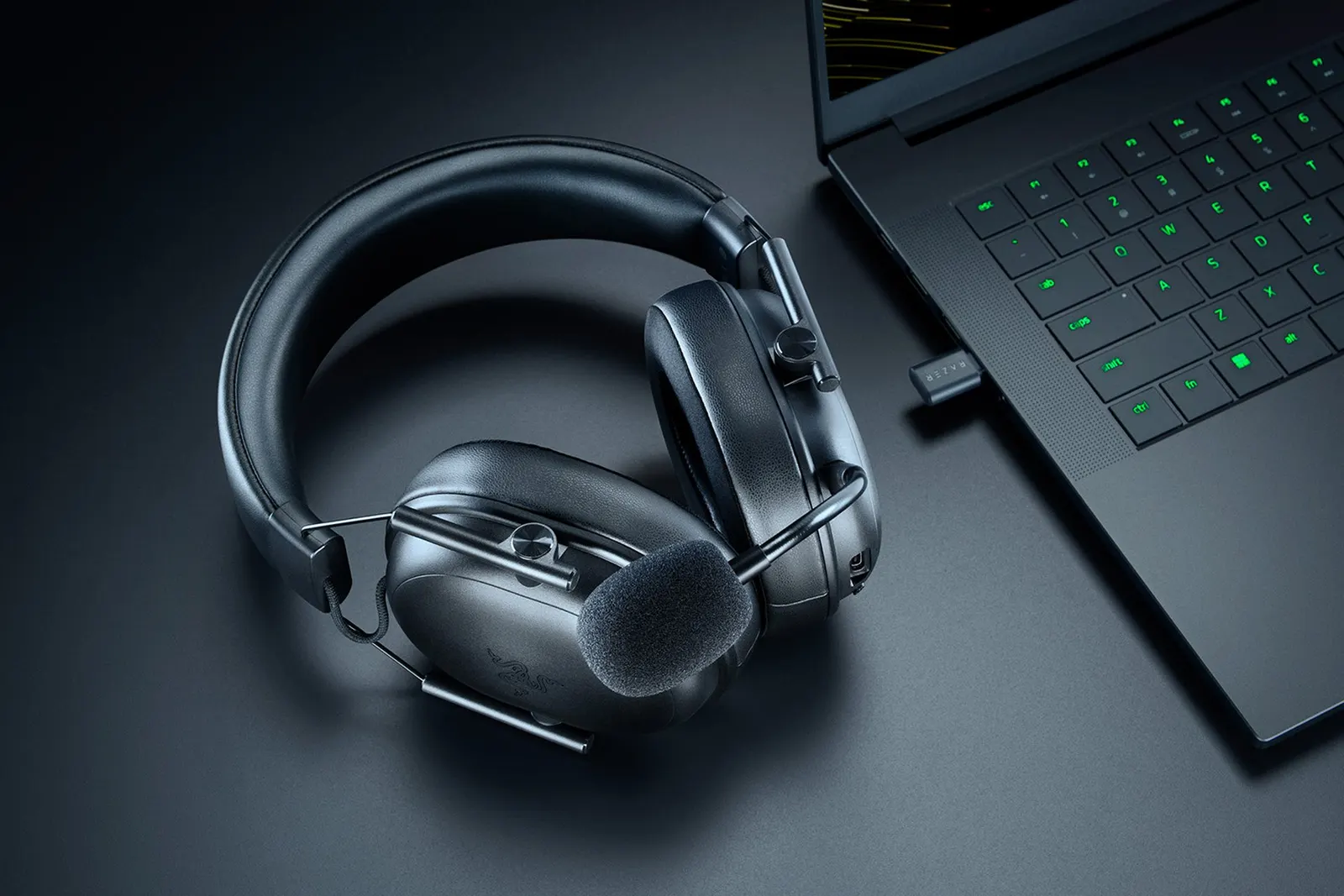 ყურსასმენი Razer Headset BlackShark V3 X Hyperspeed, WL, black