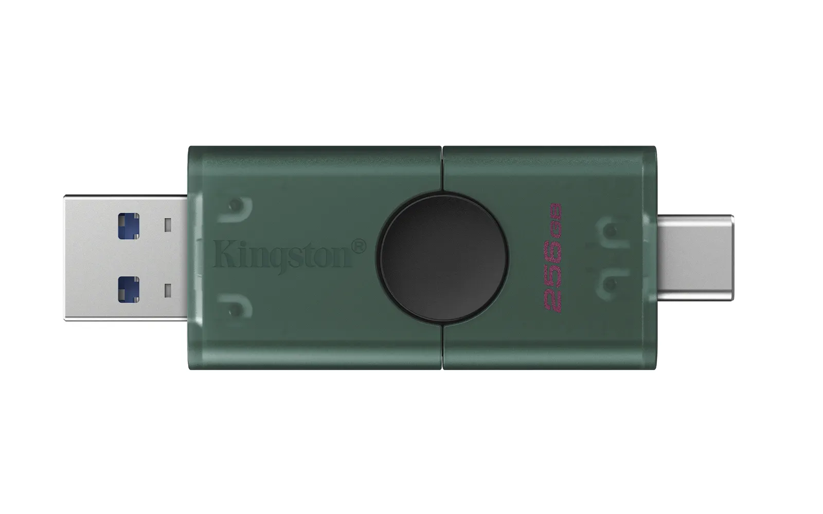 ფლეშ მეხსიერება Kingston 256GB USB 3.2 Type-A + Type-C DT DuoG2