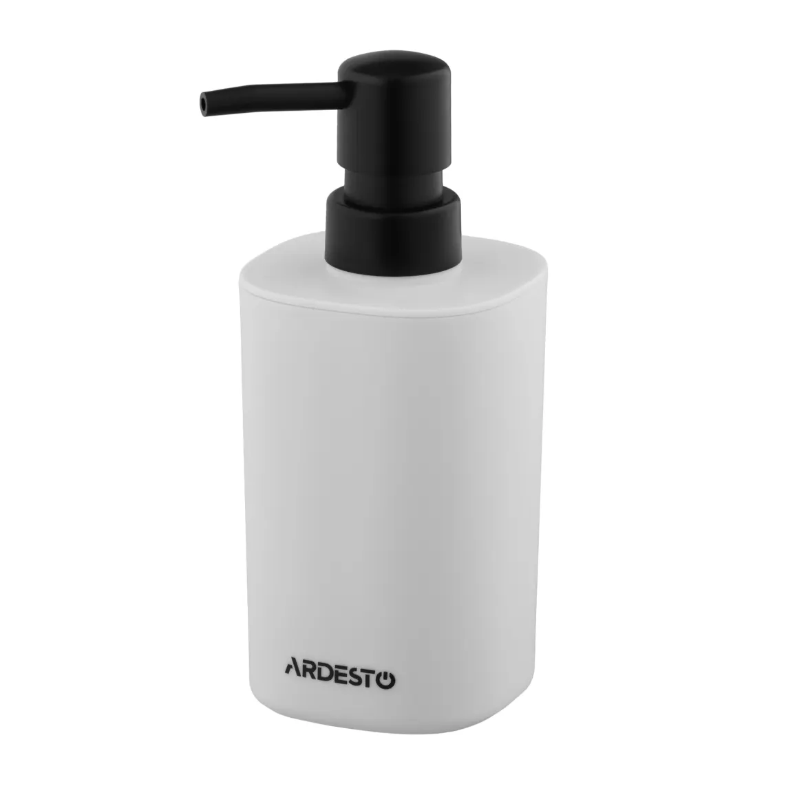 ARDESTO Bathroom set Vigor 380ml, 3 items, polypropylene, grey