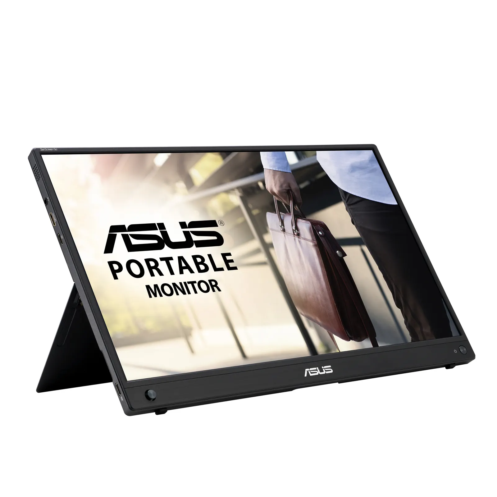 მონიტორი Monitor portable Asus 15.6" ZenScreen GO MB16AWP mHDMI, USB-C, WiFi, MM, IPS, 7800mAh, Cover
