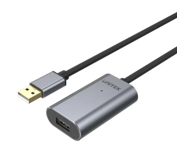 Y-272, UNITEK, 10M USB 2.0 Aluminum Extension Cable
