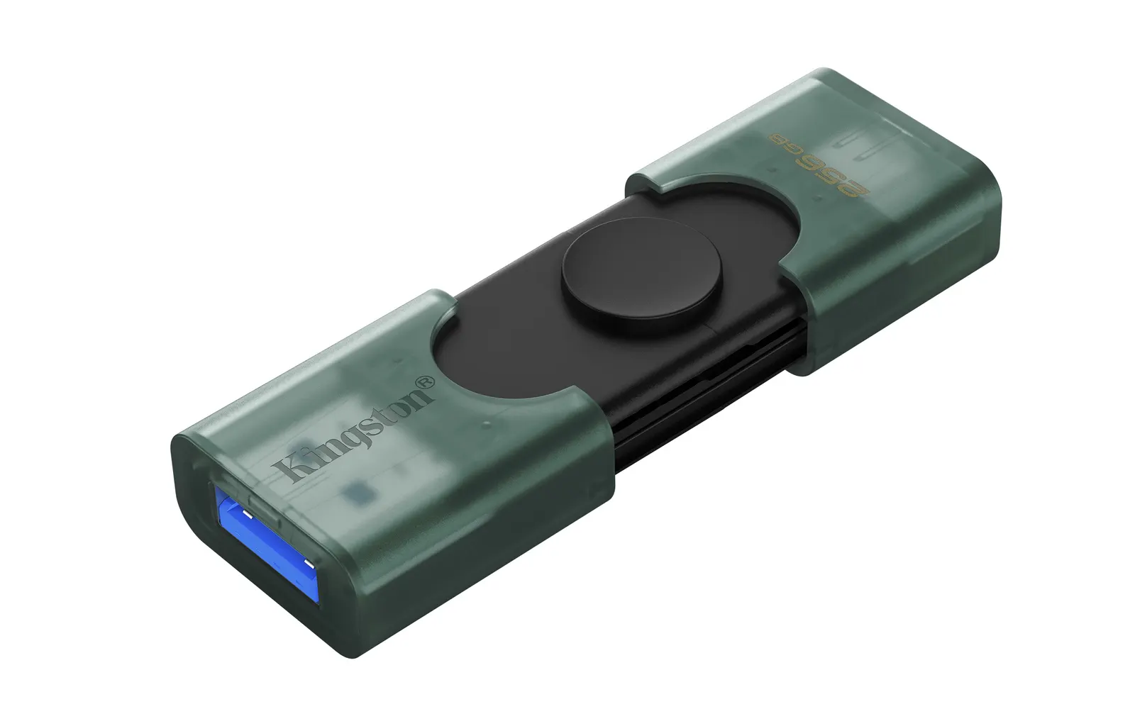 ფლეშ მეხსიერება Kingston 256GB USB 3.2 Type-A + Type-C DT DuoG2