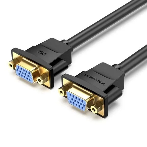VGA/DVI კაბელი VENTION VGA Female to Female Extension Cable 1M