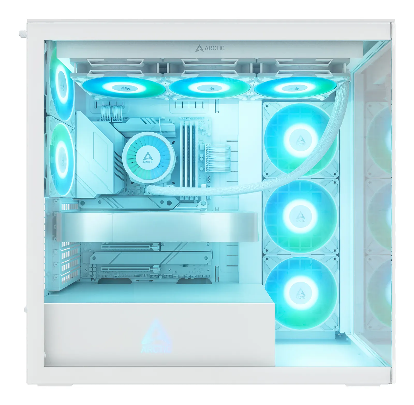 ქეისი Arctic Xtender E-ATX Full Tower White