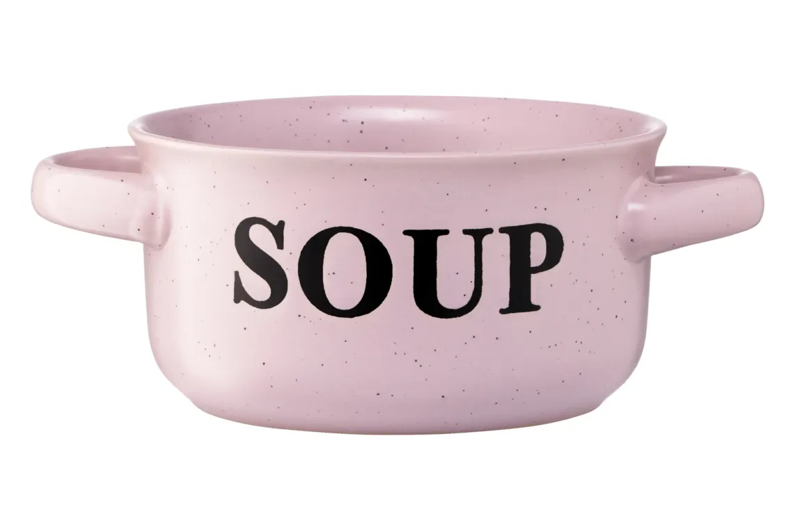 ჯამი Ardesto Bowl Alcor, 550ml, ceramics, pink