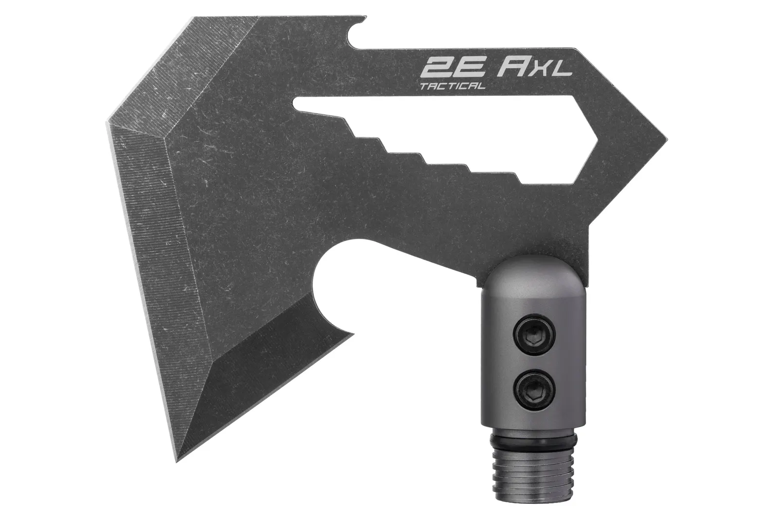 ცული 2E Ax head Axl Gray for tactical multitool shovels, with hexagon