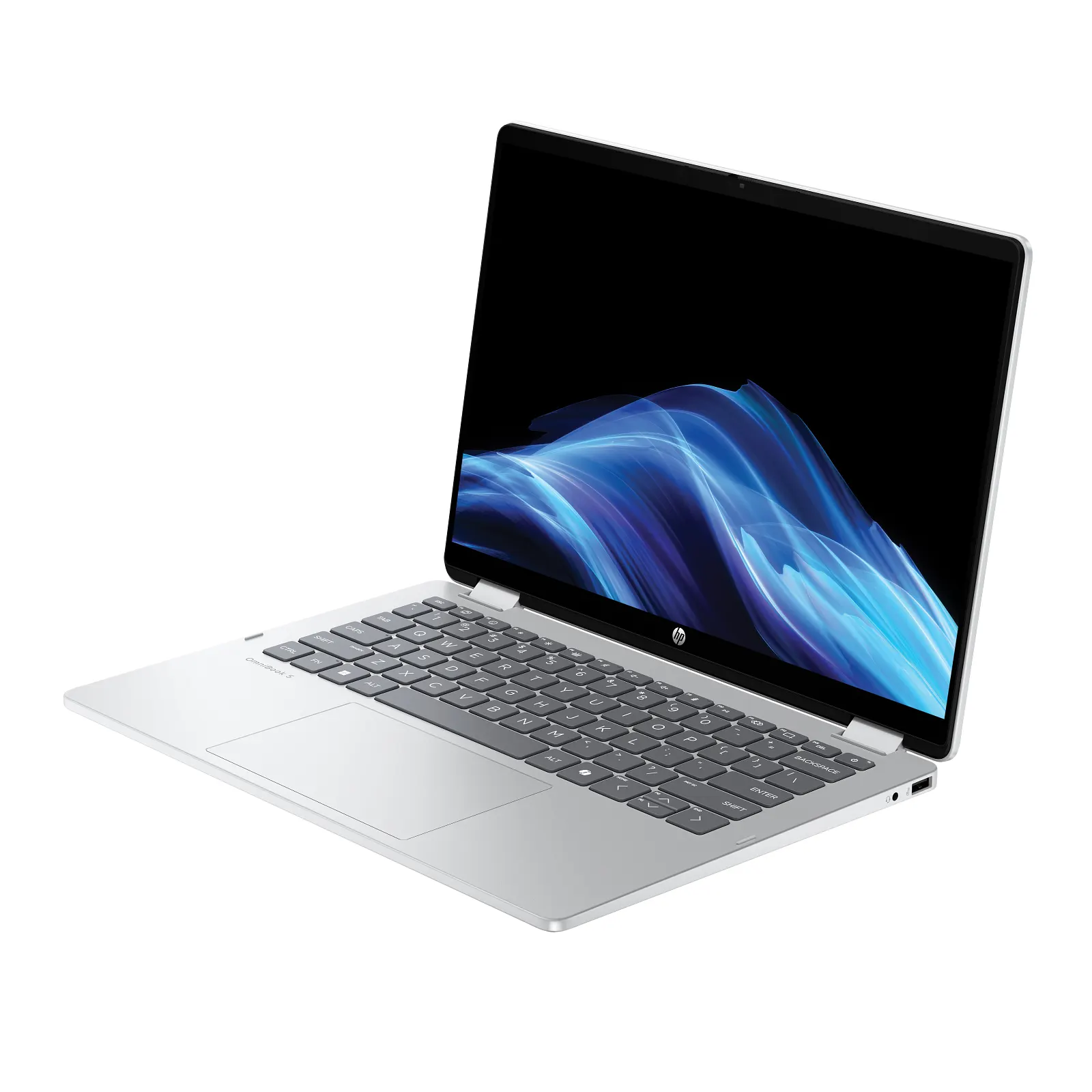 HP OmniBook 5 Flip x360 14-fp0034ci, 14", Core 7-150U, 16GB, 512GB, Glacier Silver
