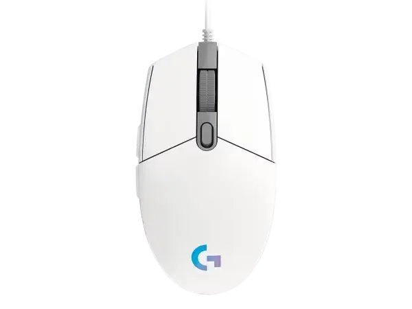 logitech, G102, Mouse (RGB) White