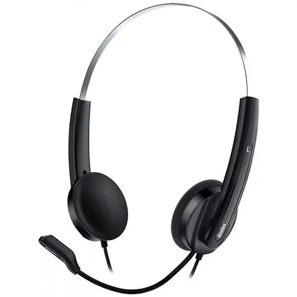 Genius, HS-220U USB Headset Black