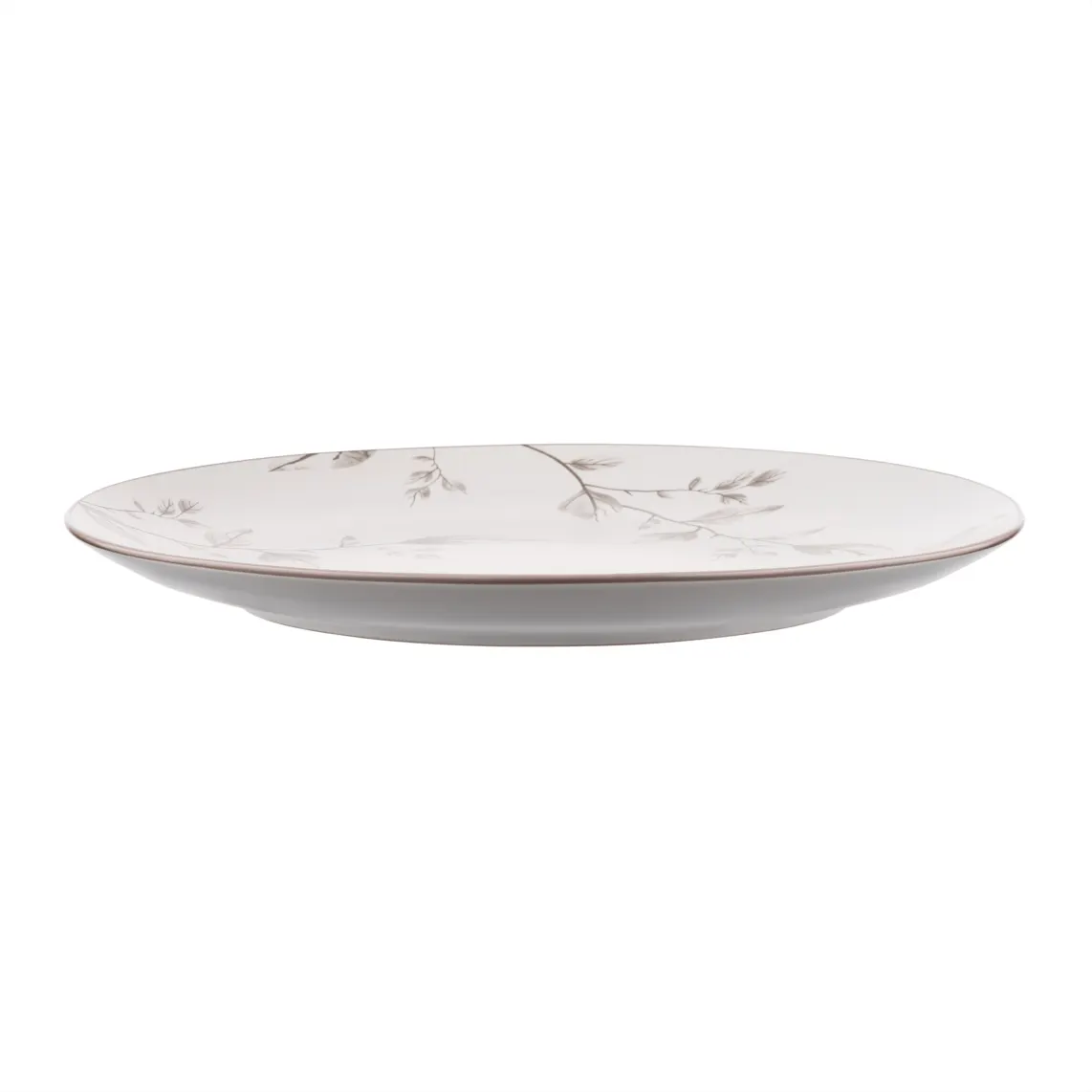თეფში Dinner plate ARDESTO Asti, 26.9cm, ceramic, white-beige