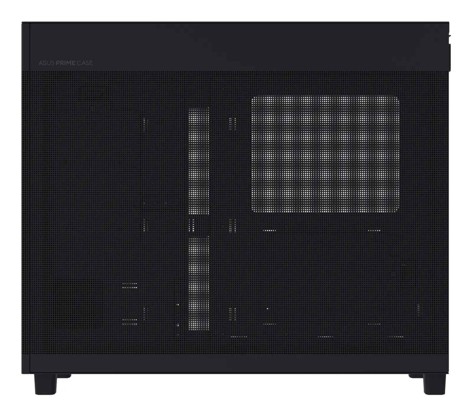 ქეისი ASUS Prime AP303 TG – Mid Tower | ATX/mATX/Mini-ITX | TG | 1×120mm Rear Fan | GPU 360mm | CPU Cooler 165mm | 360mm Radiator | Black