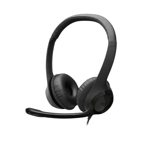 ყურსასმენი Logitech, H390 USB Headset Black