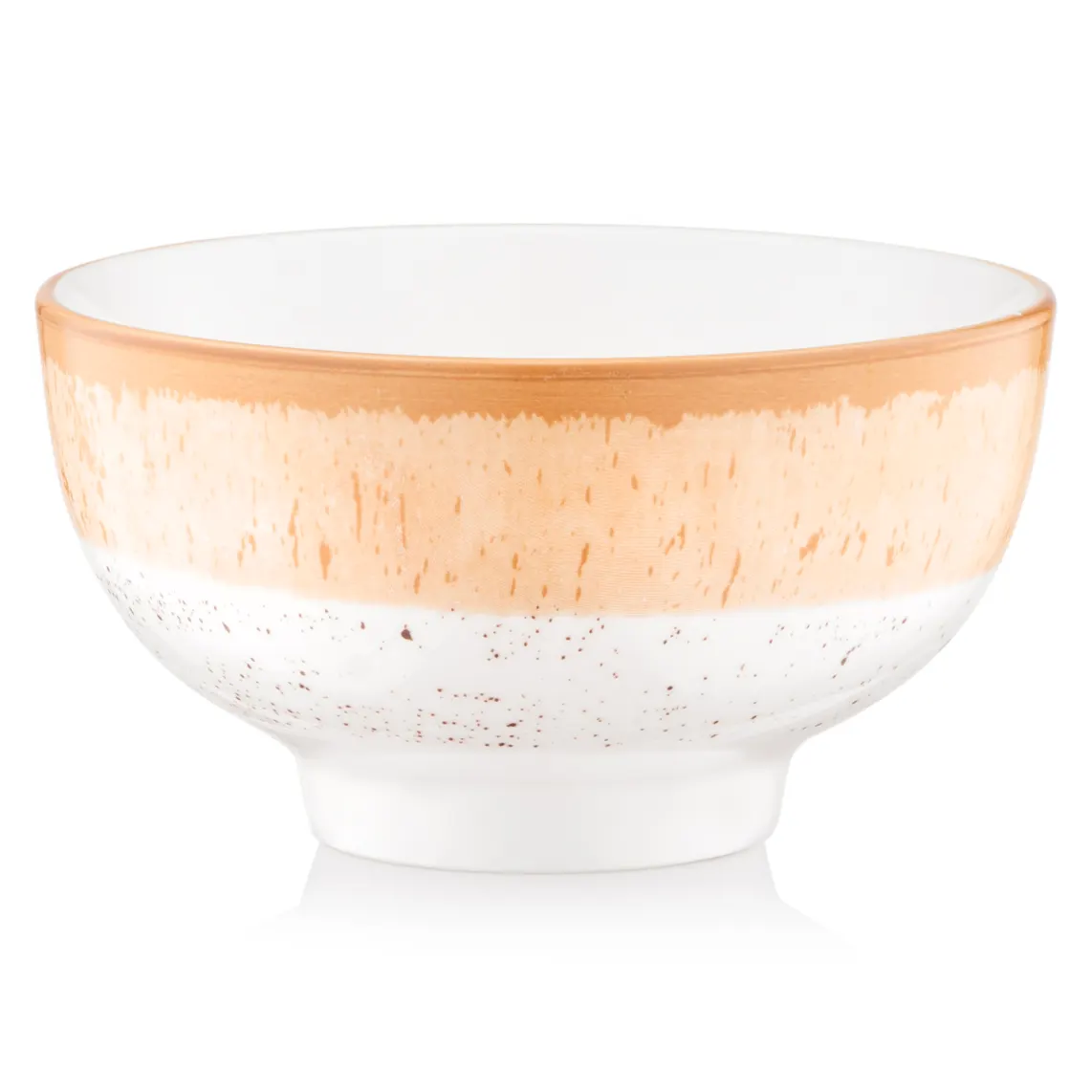ჯამი ARDESTO Bowl Siena, 340ml, 11.5cm, porcelain, white-yellow
