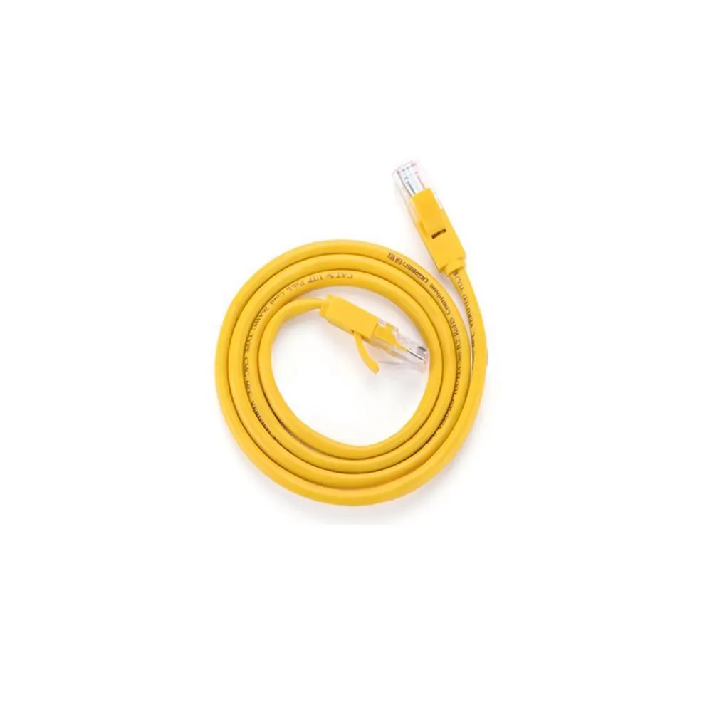 ქსელის კაბელი UGREEN NW103 (30642) Cat5e Patch Cord UTP Lan Cable, 10m, Yellow