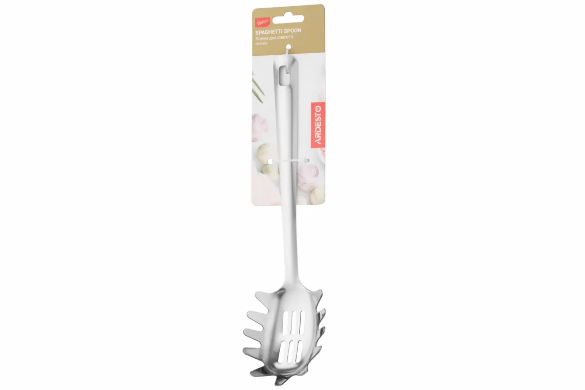 კოვზი Ardesto Spaghetti spoon Gemini, 29cm, stainless steel