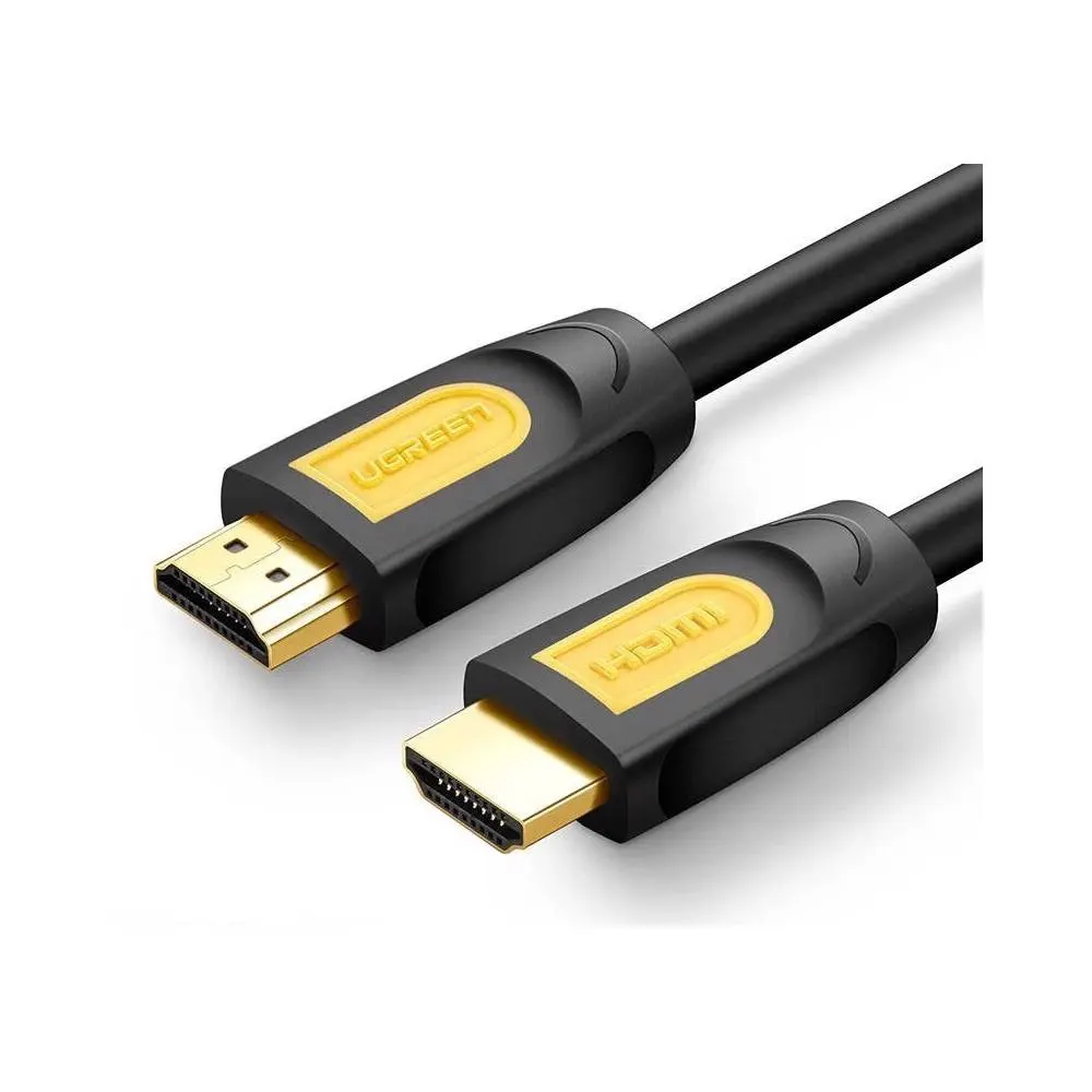 HDMI კაბელი UGREEN HD101 (10128) HDMI to HDMI Cable, 1.5m Yellow/Black