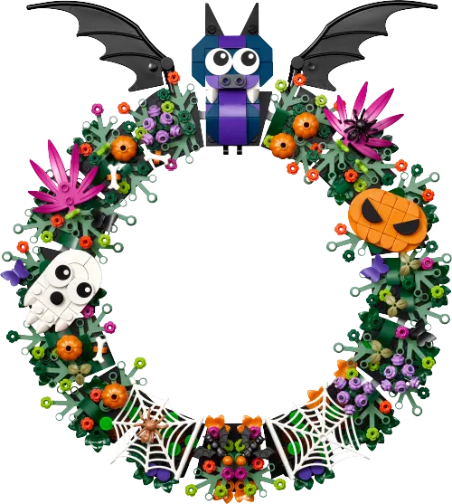 კონსტრუქტორი LEGO Iconic Halloween Wreath 40825