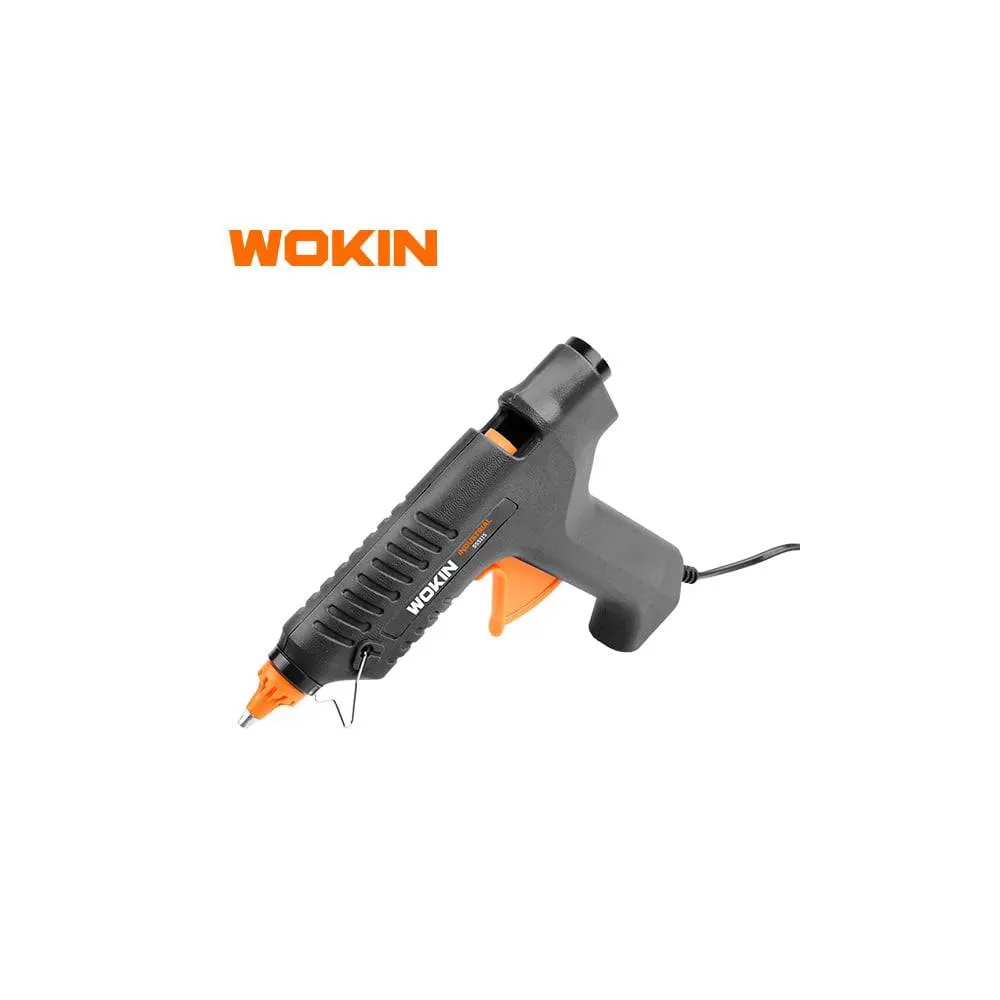 სილიკონის თოფი Wokin 555115, 15W(80W) Glue Gun, Black/Orange
