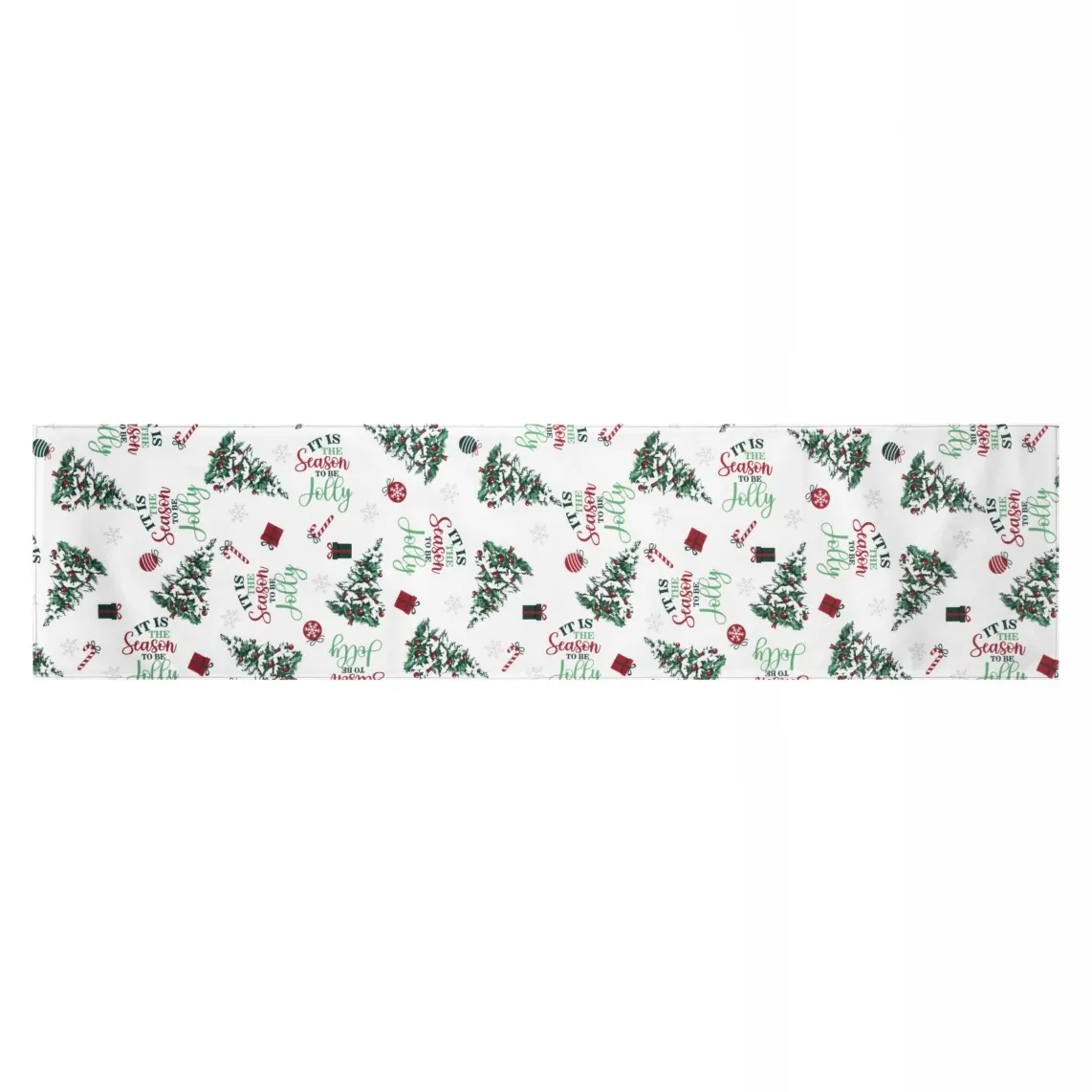 სუფრის რანერი Ardesto Runner Christmas Tree 33x137cm, 100% polyester, green