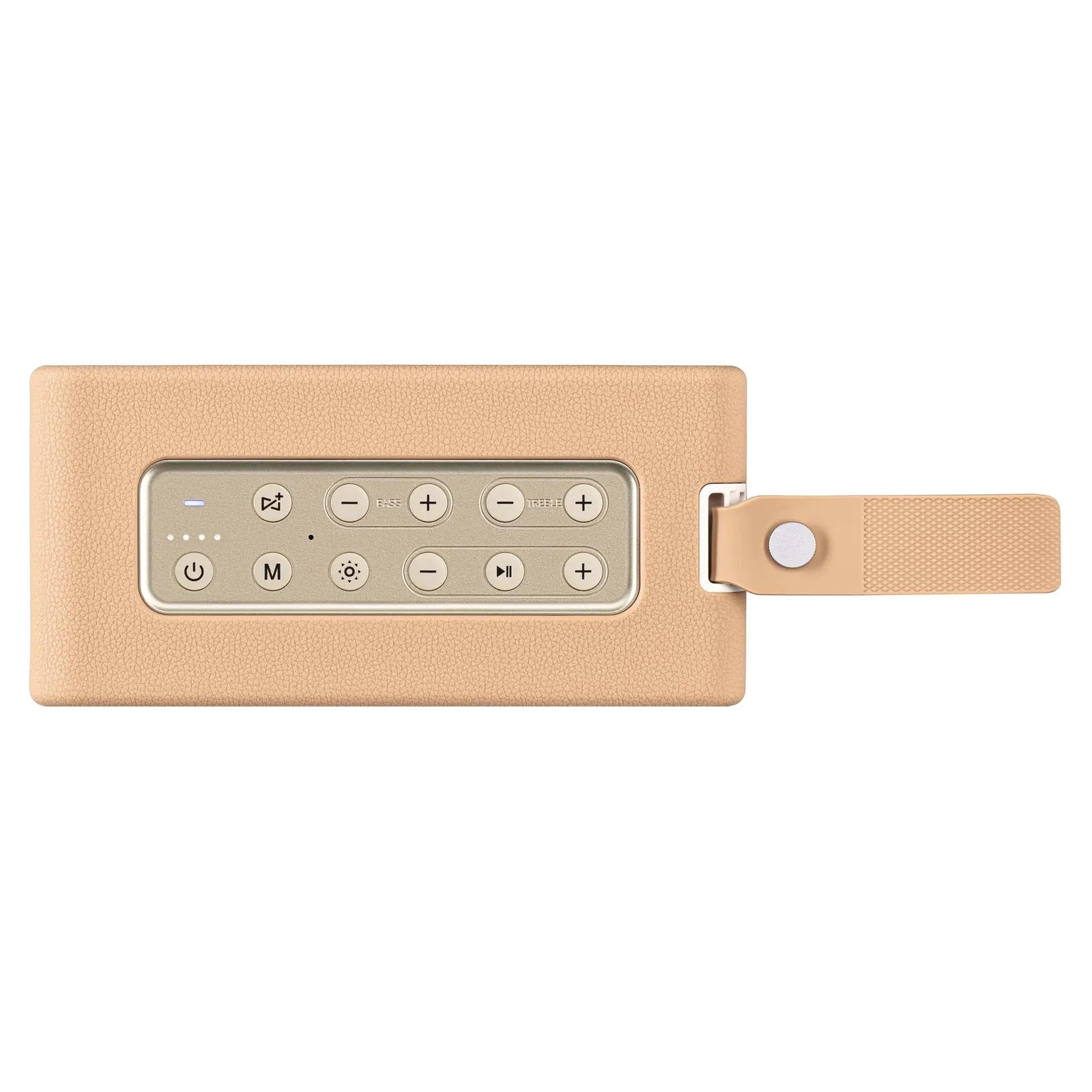 დინამიკი Portable Speaker 2E SoundLegend 80W, BT 5.3, TWS, FLAC, MP3, WAV, EQ, Power Bank, IPX6, RGB, Brown