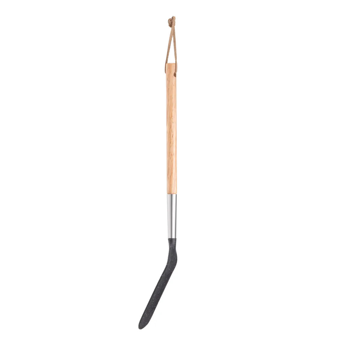 Ardesto Slotted turner Midori, 34.8cm, nylon, wood, stainless steel, black