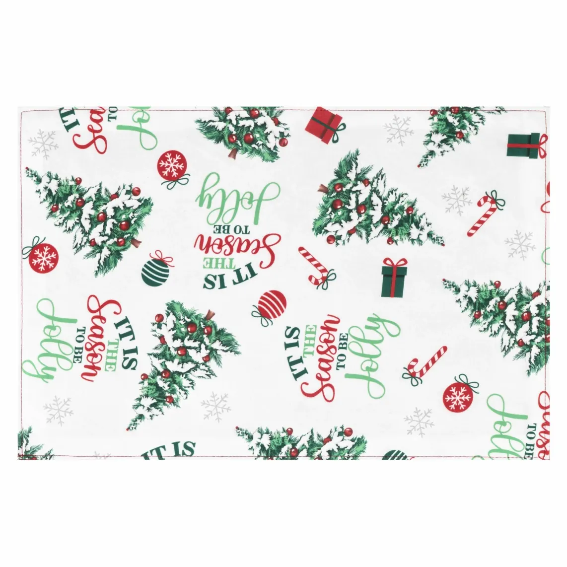 სუფრის ხელსახოცი Ardesto Serving napkin Christmas Tree 30x45cm, 100% polyester, green