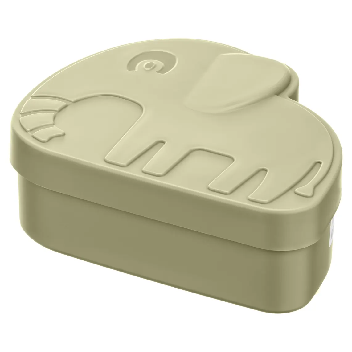 საკვების კონტეინერი ARDESTO Lunch box Fresh Elephant 1l, plastic, green