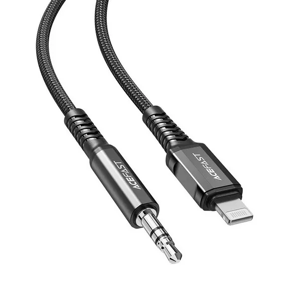 აუდიო კაბელი ACEFAST C1-06 Lightning to 3.5mm Cable Black