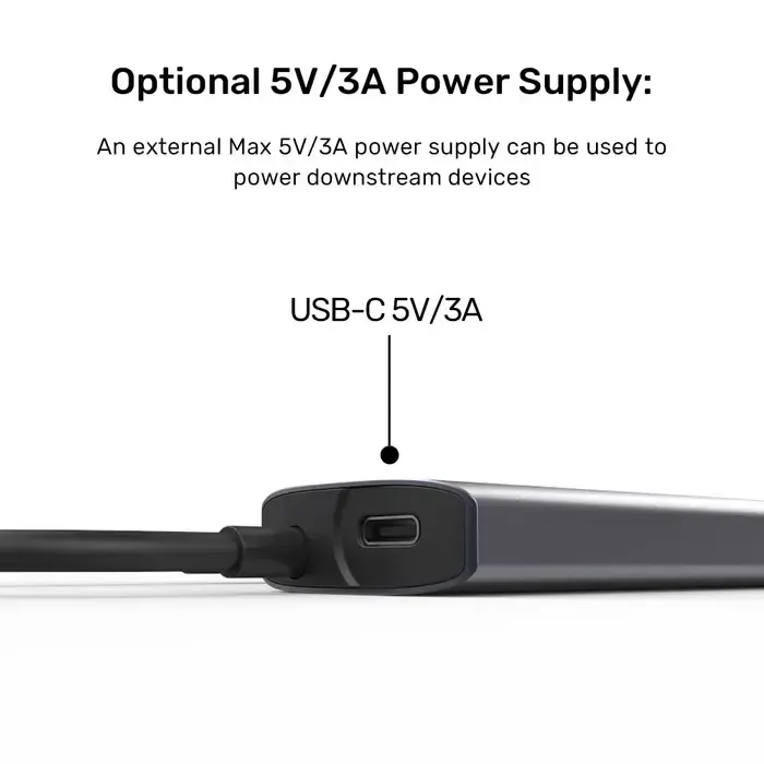 H1112E, UNITEK, USB HUB, 4-in-1 USB-C 10Gbps Hub (4*USB-A).
