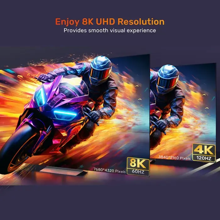 C11091A, UNITEK, Cable, 8K 60Hz HDMI 2.1 Male to Female Extension Cable 3M, .