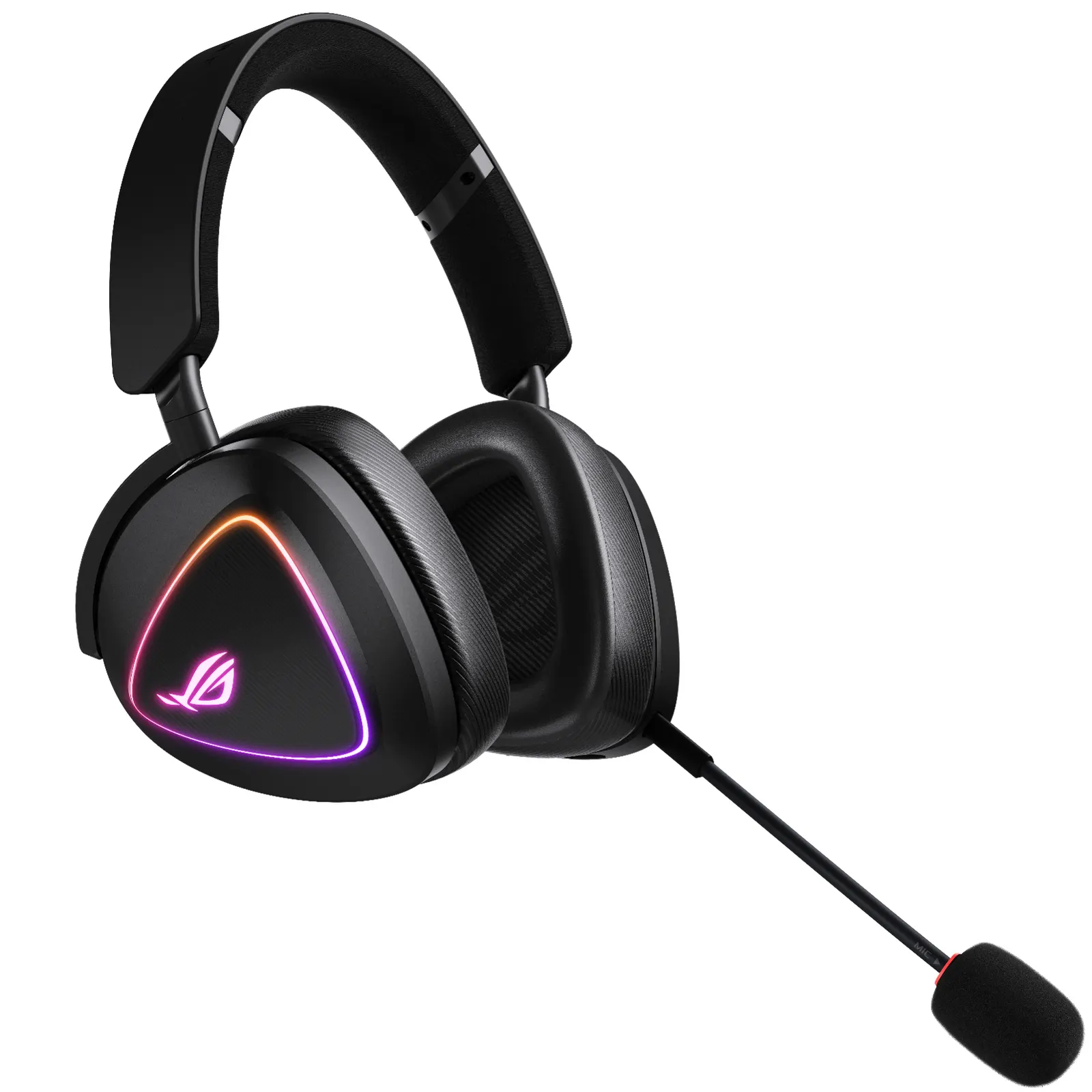 ყურსასმენი Headset ASUS ROG Delta II, 3.5mm/BT/WL, RGB, 2m, black