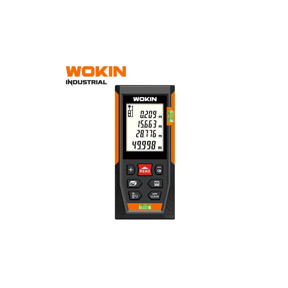 ლაზერული მანძილმზომი Wokin 507106, 60m, Laser Distance Meter, Black