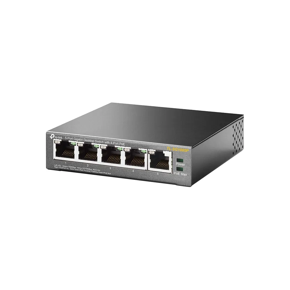 სვიჩი TP-link TL-SG1005P Desktop Switch Unmanaged PoE