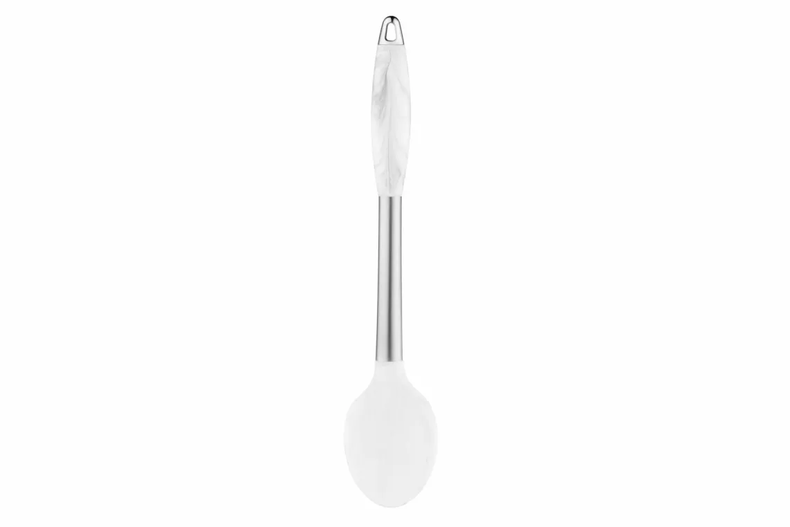 კოვზი Ardesto Spoon Gemini Marmo, 32cm, silicone, stainless steel