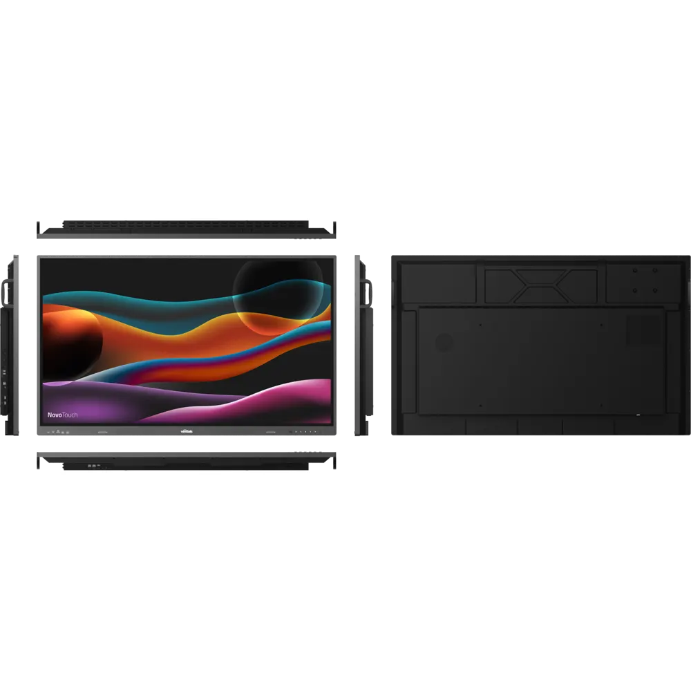 Interactive display, smart display Vivitek EK757i NovoTouch, 75", RAM 16GB, 128GB, Android 14, Smart Board, Grey