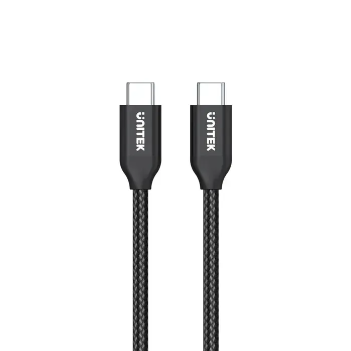 C14059BK, UNITEK, 2M USB-C CM to CM PD 100W Charging Cable
