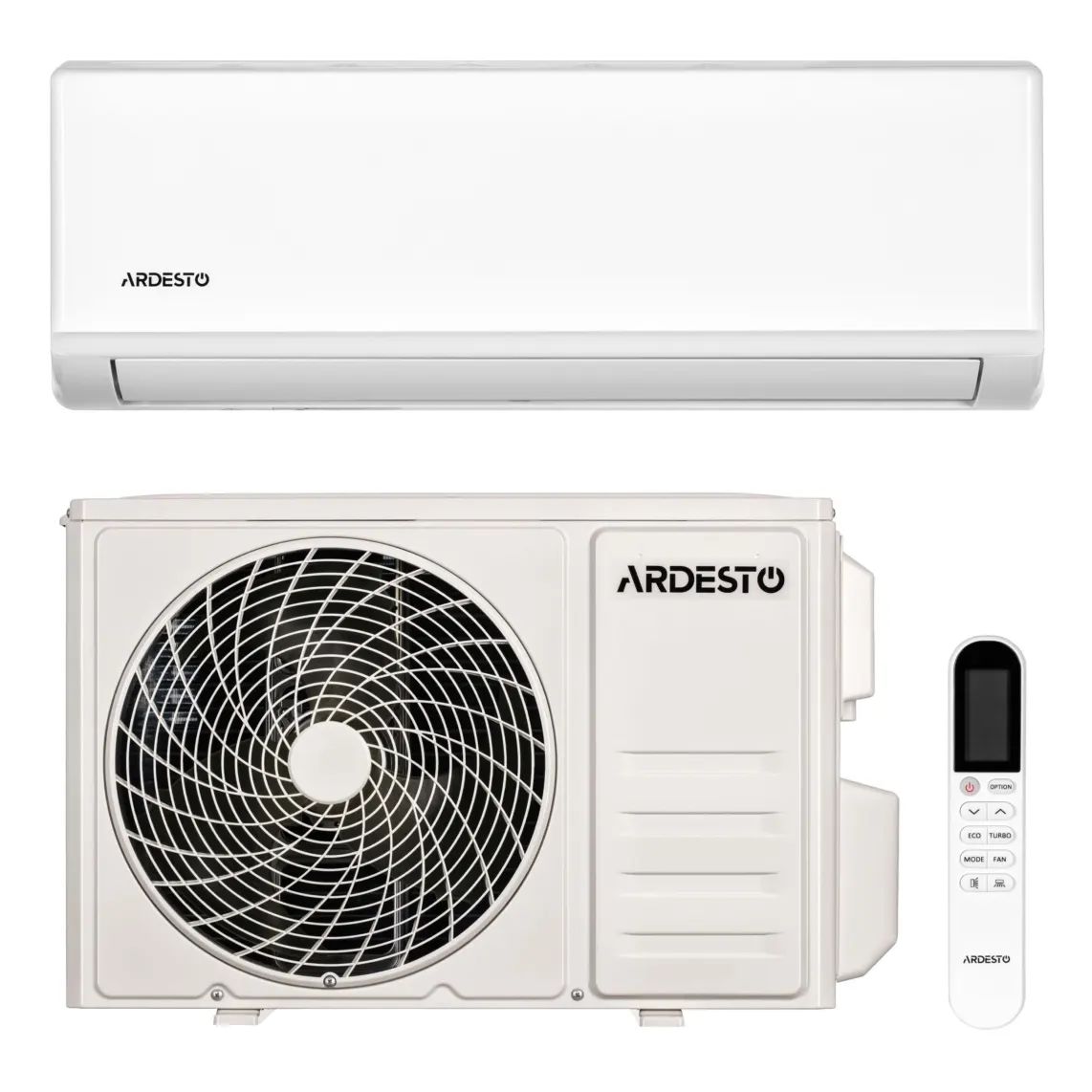 კონდიციონერი Air Conditioner ARDESTO CoolAirLite 35m2 on/off 12000BTU 3.5kW A/A -7°C R32 white